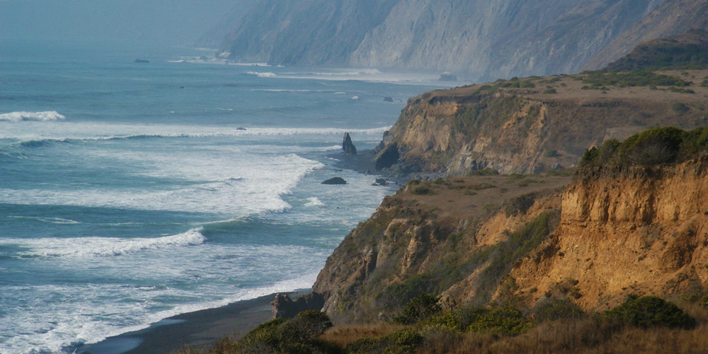 The Lost Coast of California features some of the most rugged and pristine coastline in the country.