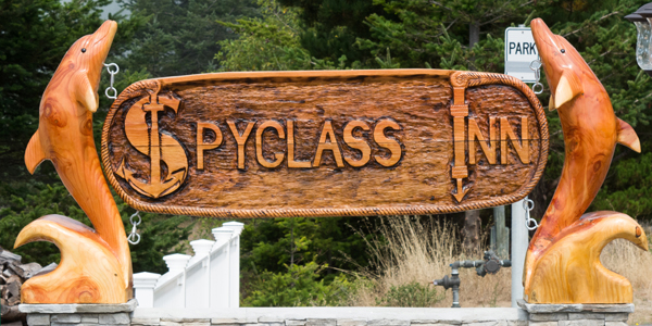 New Spyglass Inn sign